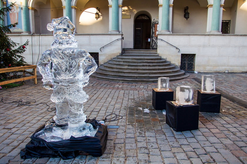 Festiwal Rzeźby Lodowej 2015 na poznańskim Starym Rynku
