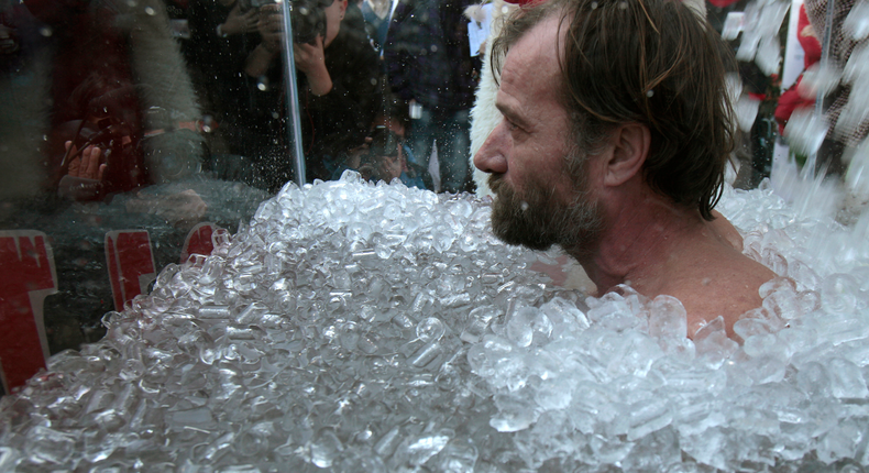 Many tech elites are fascinated by the training regimens advocated by Wim Hof of Holland, 51, who is known as the iceman.