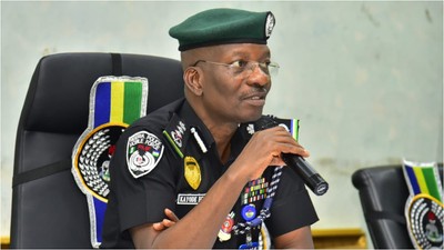 IGP Kayode Egbetokun [Nigeria Police Force/Facebook]