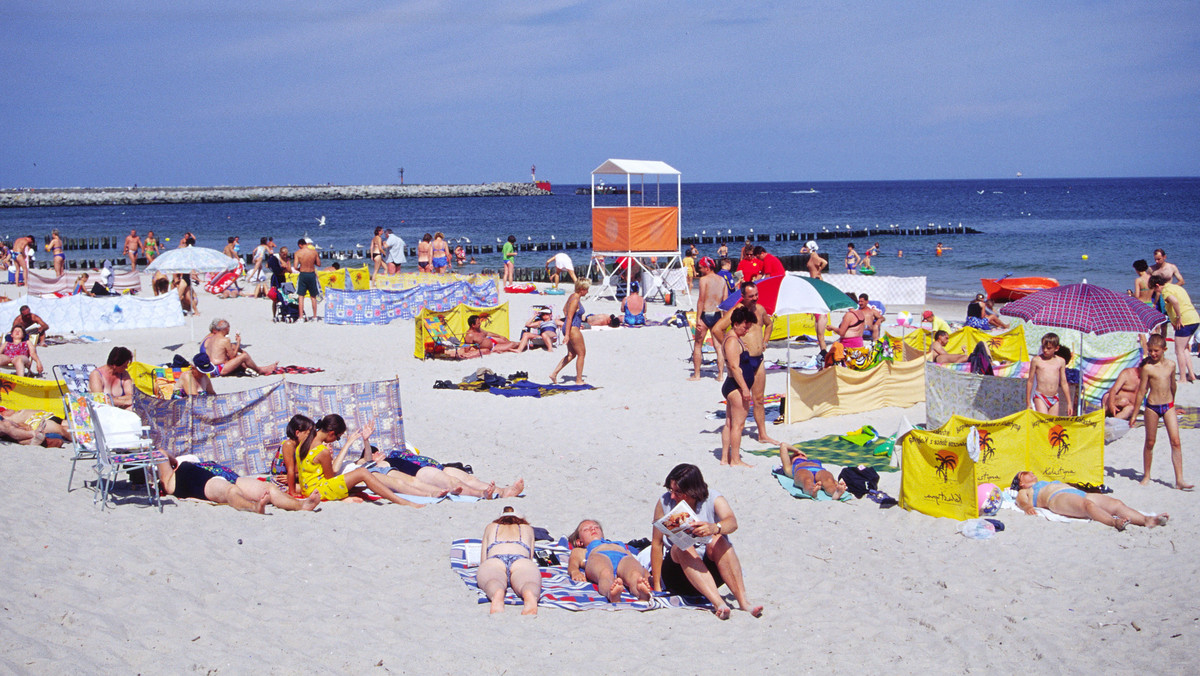 Ustka - kamera na plaży i promenadzie, pogoda - Podróże