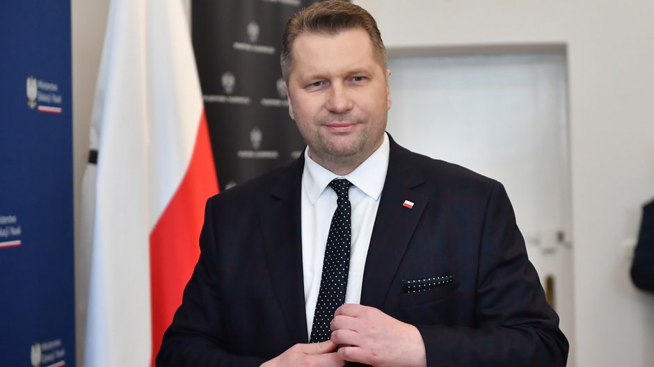 Minister edukacji i nauki Przemysław Czarnek