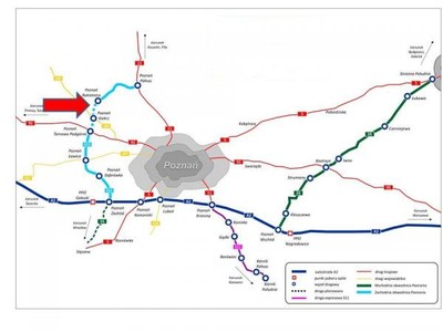 Obwodnica Poznania: Powstanie 5-kilometrowy odcinek drogi ekspresowej S11
