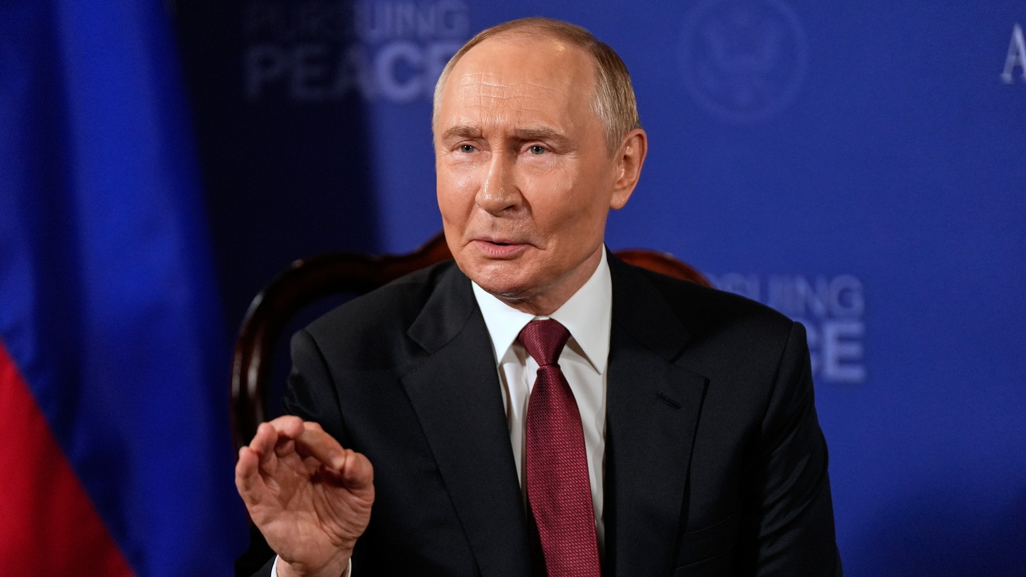 Ruský prezident Vladimir Putin.