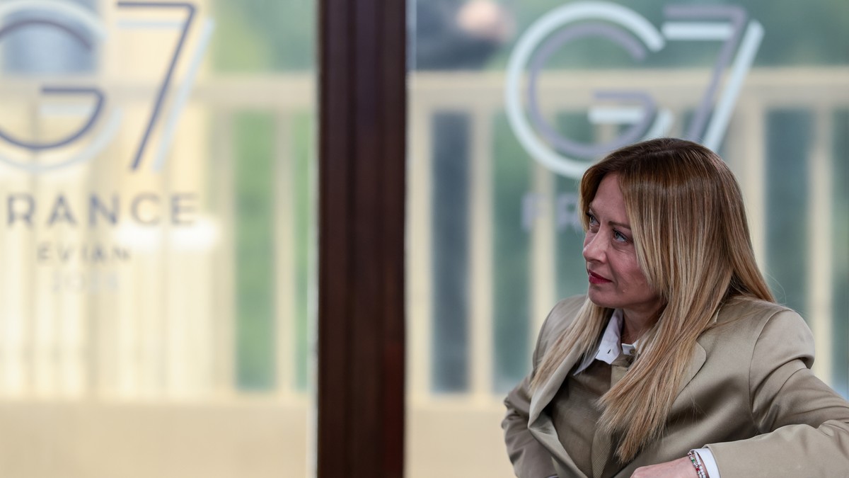 Đorđa Meloni na Samitu G7