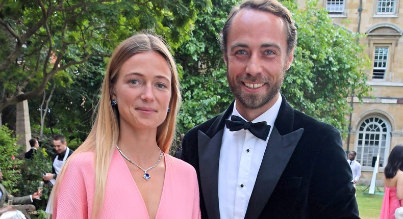 James Middleton and Alizee Thevenet in 2022.David M. Benett/Dave Benett/Getty Images for Bulgari