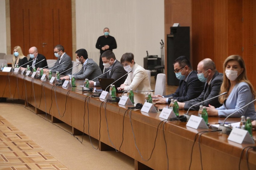 Sa današnje sednice Kriznog štaba