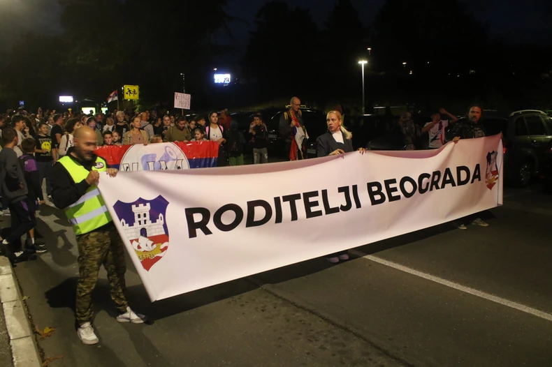 Protest u Beogradu