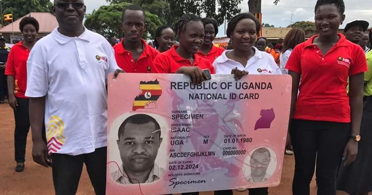 Republic Of Uganda National Id Card