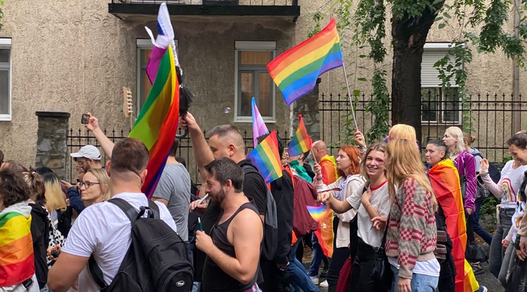 3. Pécsi Pride Felvonulás