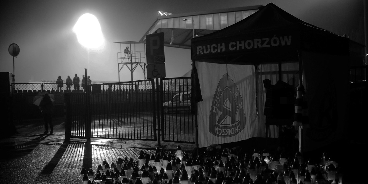 Ruch Chorzów – Pogoń Szczecin. Kibic Józef Zioba zmarł w trakcie meczu