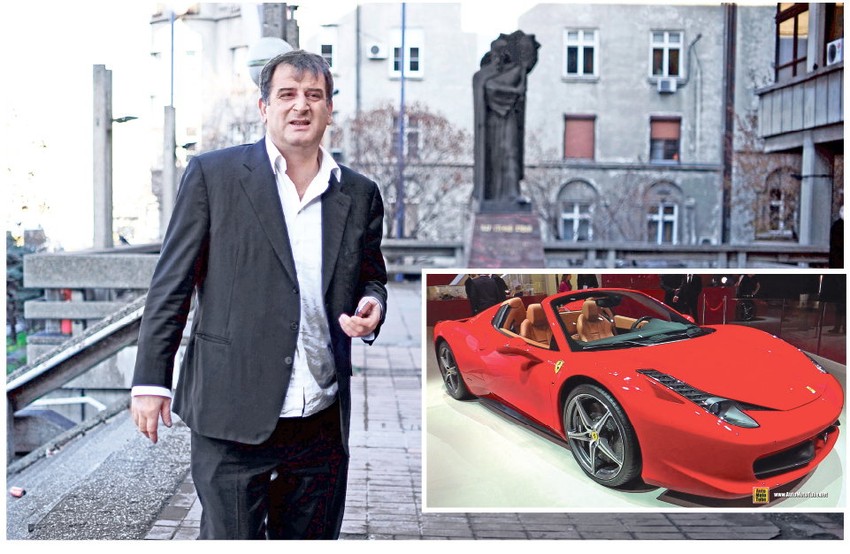 Poklanjao: Ljubiša Buha dao na poklon skupšoceni "ferari"