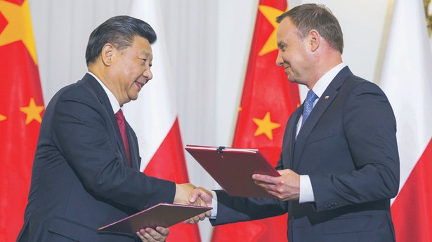 Prezydent Duda i Przewodniczący ChRL Xi Jinping