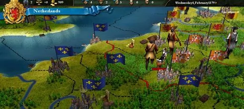 Screen z gry Europa Universalis III