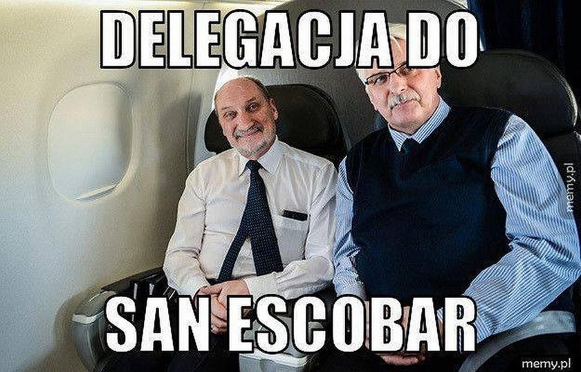 Waszczykowski i "San Escobar". Internauci kpią. MEMY