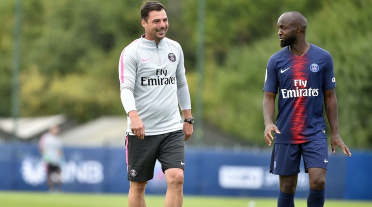 Lőw Zsolt olyan sztárokkal dolgozhat együtt a PSG-nél, mint Lassana Diarra /Fotó: Facebook