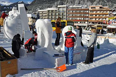 Galeria Szwajcaria - Grindelwald - Międzynarodowy Festiwal Śniegu, obrazek 4