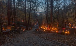 Cmentarze w Gdańsku i Szczecinie zamknięte z powodu silnego wiatru