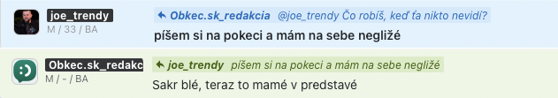 10 Aká otázka, taká odpoveď