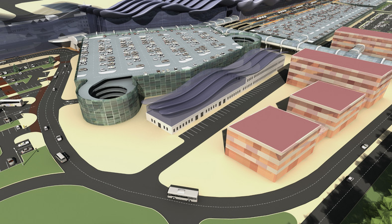 Ta będzie wyglądało lotnisko w Katowicach w 2032 r – wizualizacja (7) - Fot. Materiały prasowe Katowice Airport.