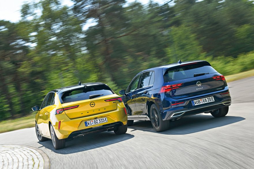 Nowy Opel Astra kontra Volkswagen Golf - porównanie