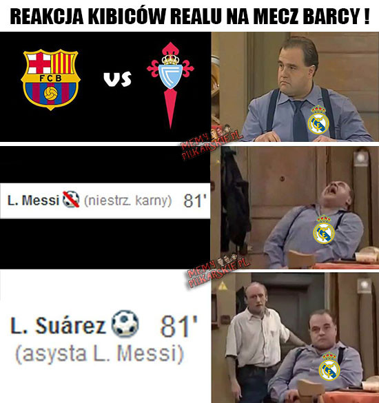 Internauci skomentowali karnego w wykonaniu Messiego - memy