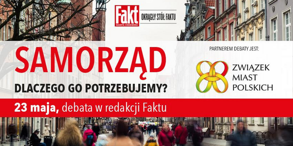 Debata Faktu ze Związkiem Miast Polskich o roli samorządów w Polsce