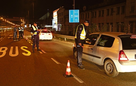 Policija testira vozače