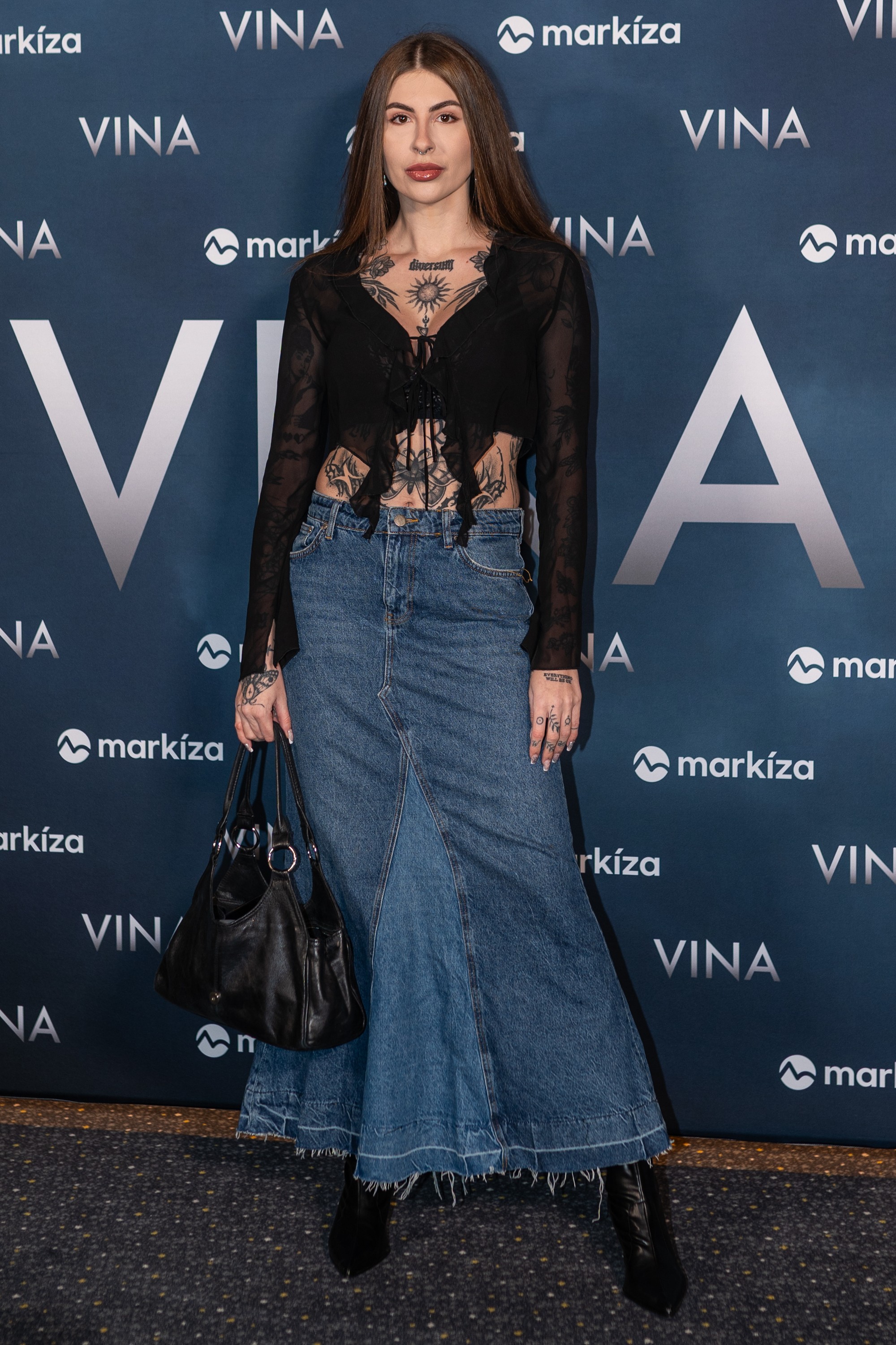 Tereza z markizáckej Ruže pre nevestu na premiére seriálu Vina.