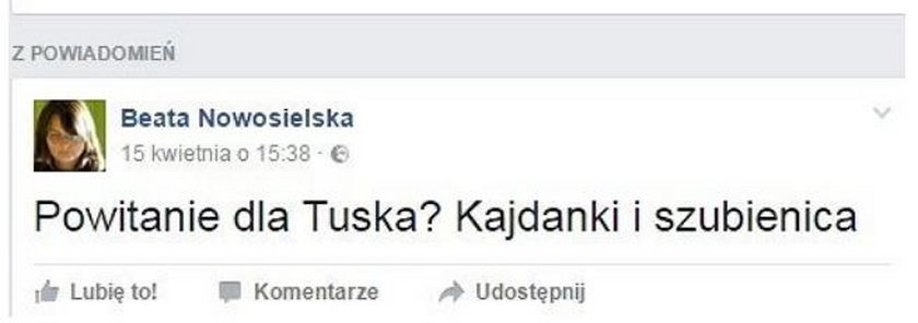 Wzywała do „wieszania” Tuska. I nadal pracuje w ministerstwie!
