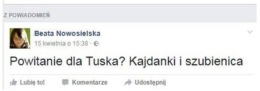 Wzywała do „wieszania” Tuska. I nadal pracuje w ministerstwie!