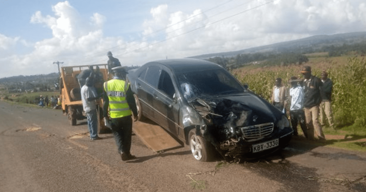 Jubilee Mp And National Assembly Deputy Speaker Moses Cheboi Involved In Grisly Road Accident