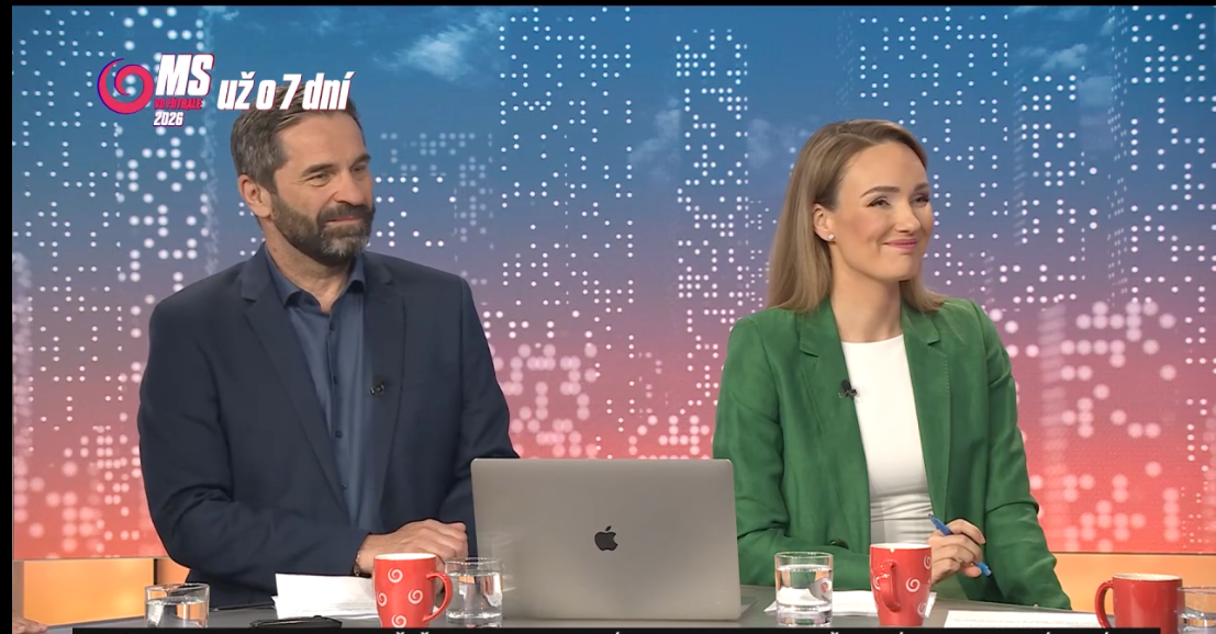 Ján Mečiar a Alena Stračiaková v relácii Ranné noviny.