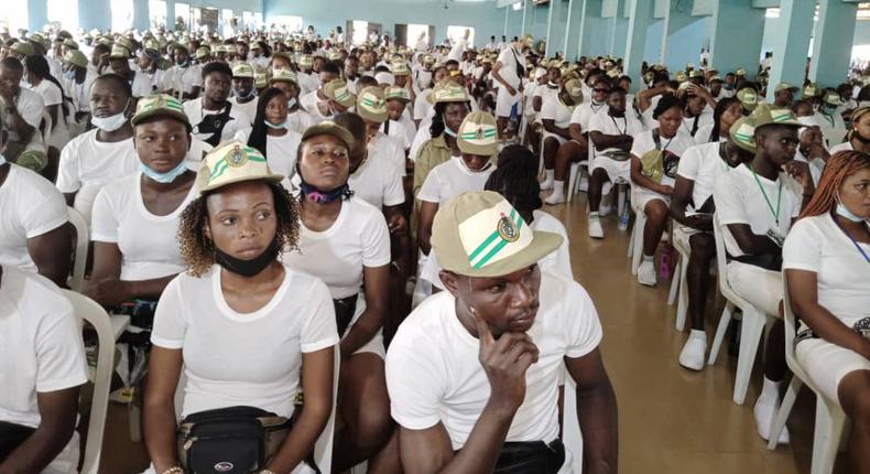 Members of the National Youth Service Corps (NYSC) [EFCC]