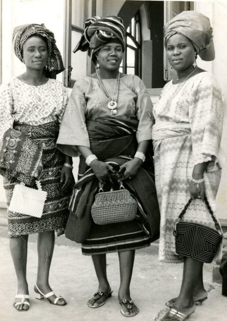 Old school Aso-Oke worn fashionably {schickmagazine}