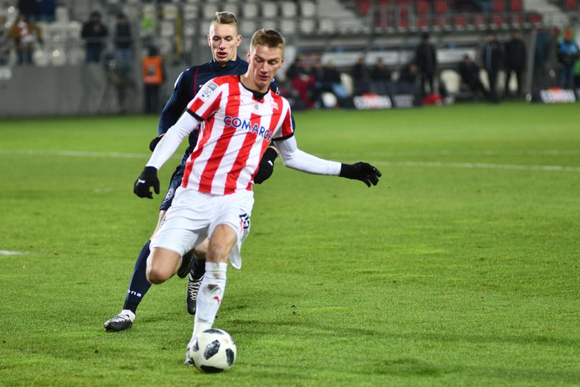 Pilka nozna. Ekstraklasa. Cracovia - Pogon Szczecin.15.12.2018