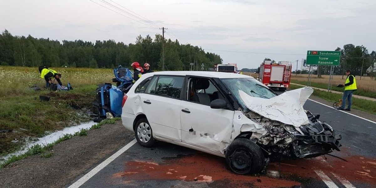 Poważny wypadek na Mazowszu 