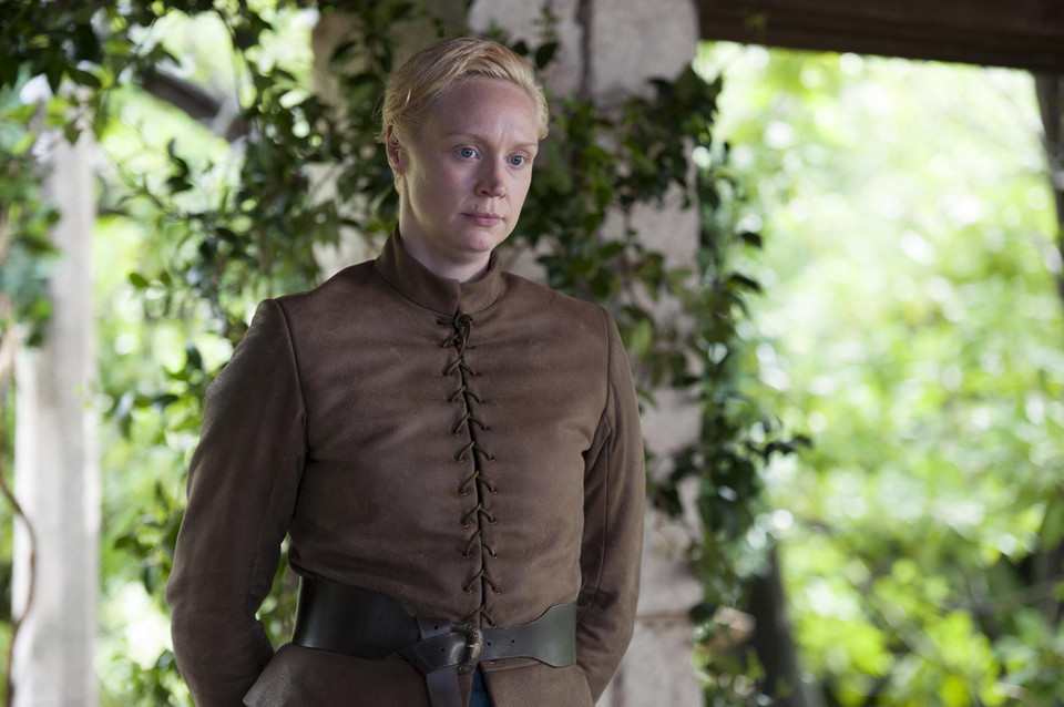 Gwendoline Christie jako Brienne w serialu "Gra o tron"