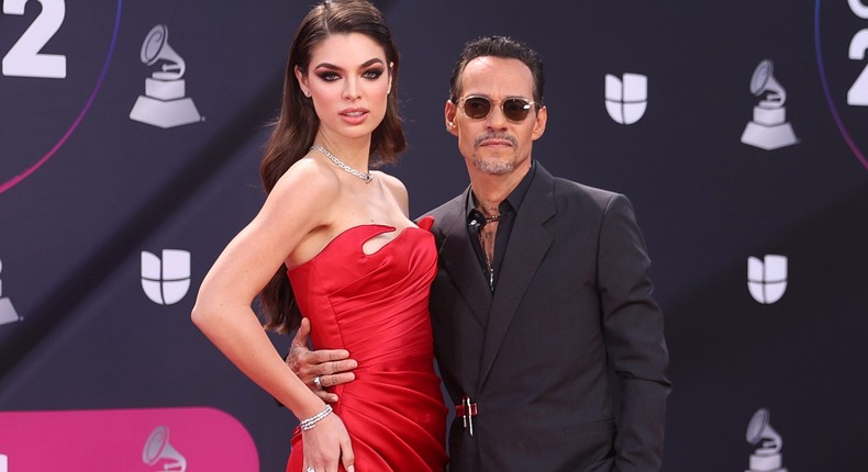 Nadia Ferreira and Marc Anthony got married in Miami, Florida.Omar Vega/Getty Images