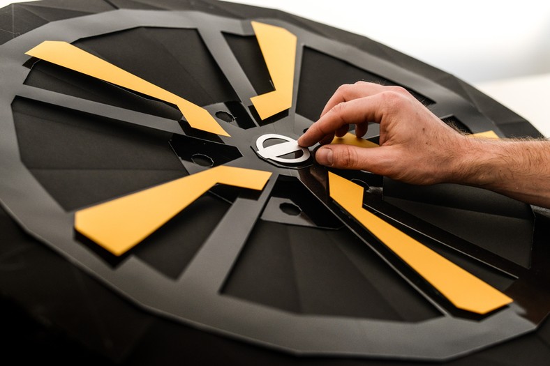 Nissan Juke Origami auto z papieru