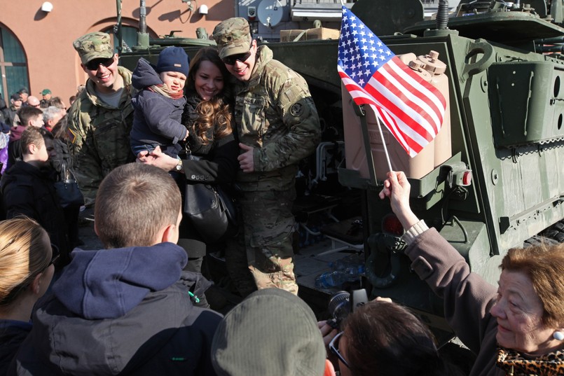 Amerykanie wracają do baz NATO w Bawarii po ćwiczeniach prowadzonych w Estonii i Polsce.