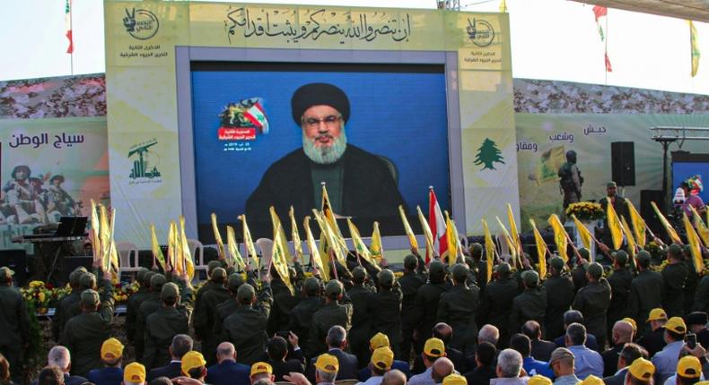 Nasrallah addressed thousands of supporters in a televised speech