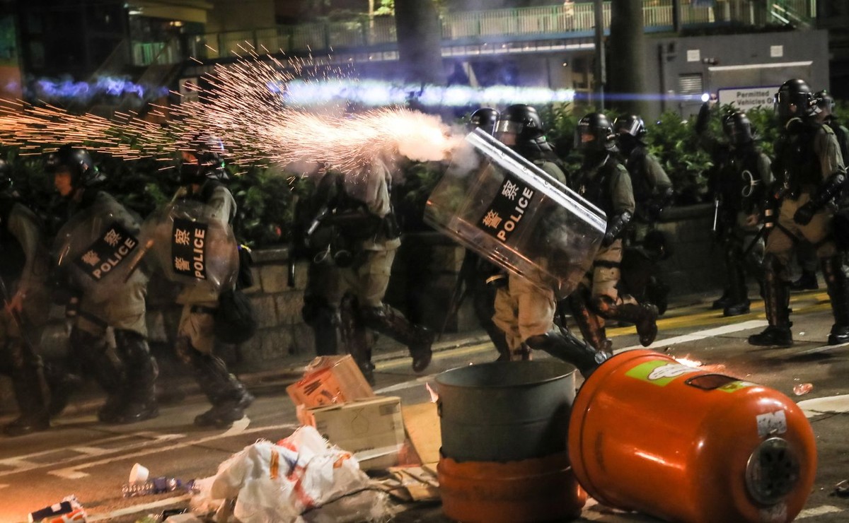 Protesty w Hongkongu