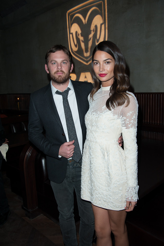 Caleb Followil i jego żona Lily Aldrige