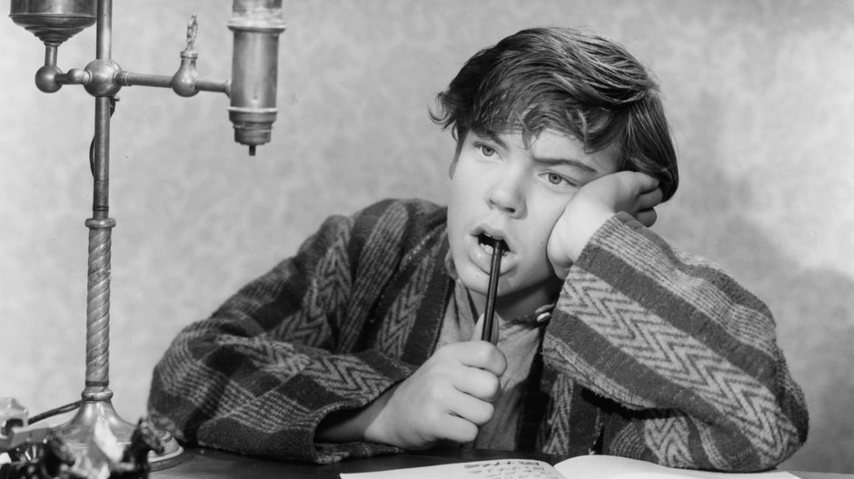 Bobby Driscoll w filmie "When I Grow Up" z 1951 r.