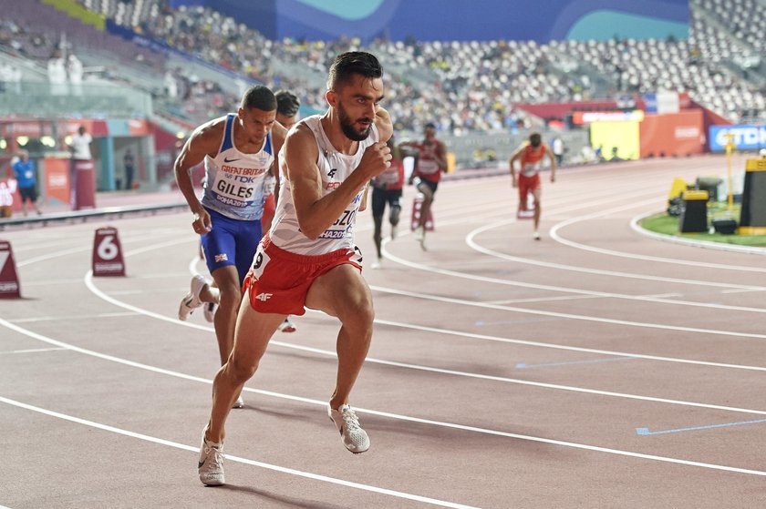 W Dosze chciał po raz trzeci stanąć na podium, ale już eliminacje ledwo przebrnął.