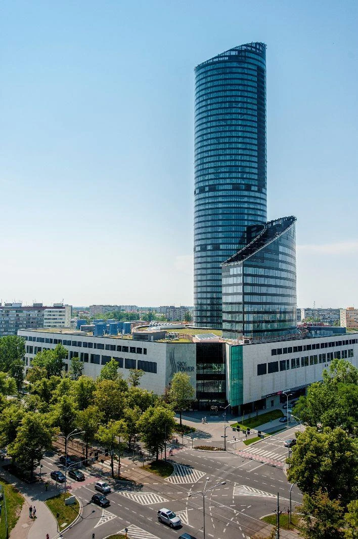 Sky Tower we Wrocławiu 