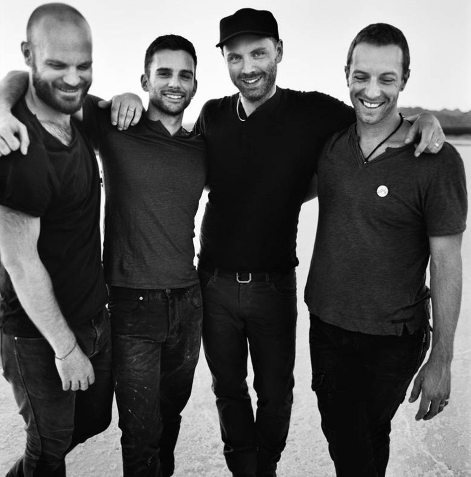 Coldplay w 2014 roku (fot. Anton Corbijn)