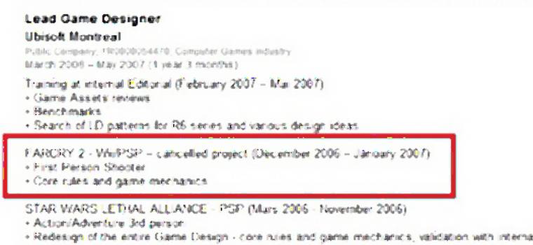 Far Cry 2 miał trafić na PSP i Wii