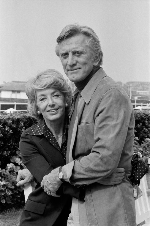 Anne i Kirk Douglas