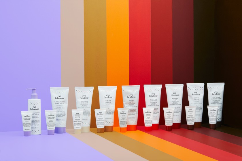 Mit der «Fabuloso»-Linie bietet Evo farbintensivierende Conditioner. Die acht Nuancen bringen frischen Wind in den Frühling.